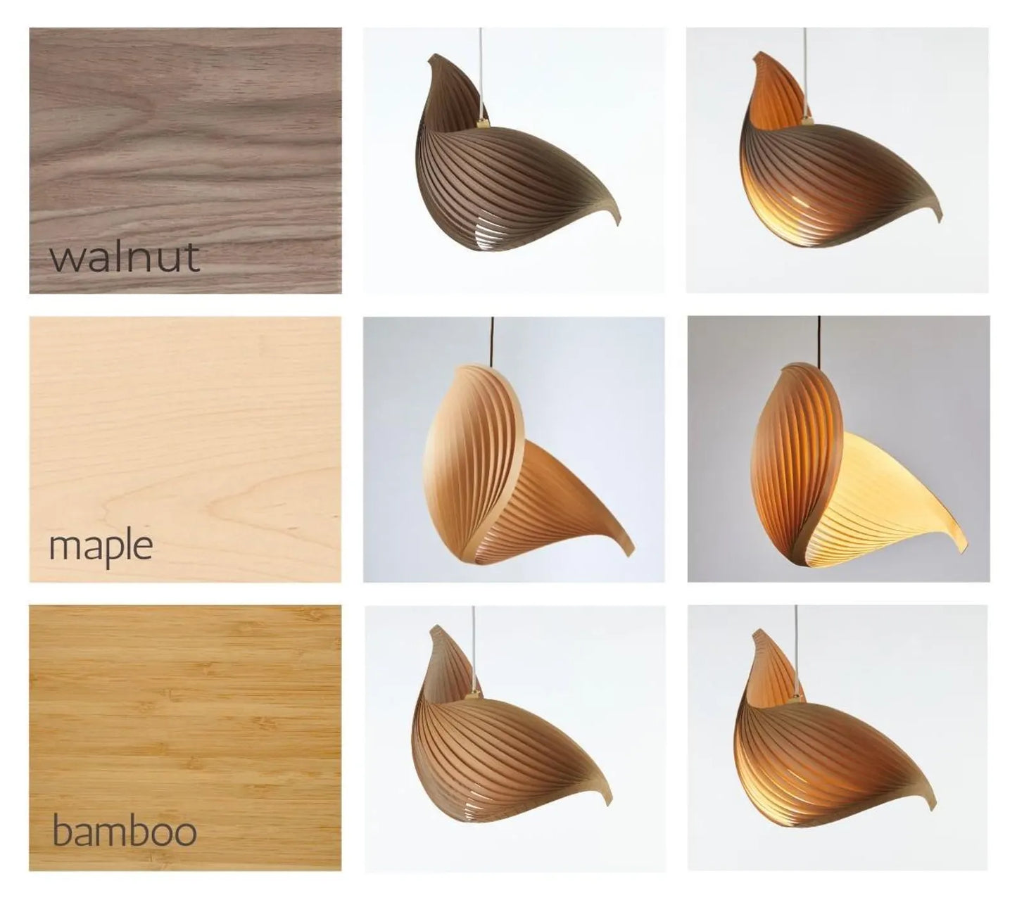 Modern Japandi Wood Pendant Light - Wabi Sabi Ceiling Chandelier for Kitchen & Dining