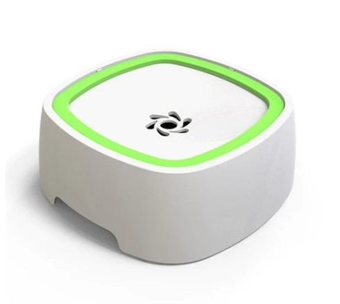 Splash-Proof Pet Water Bowl - No-Spill Floating Disk Dispenser