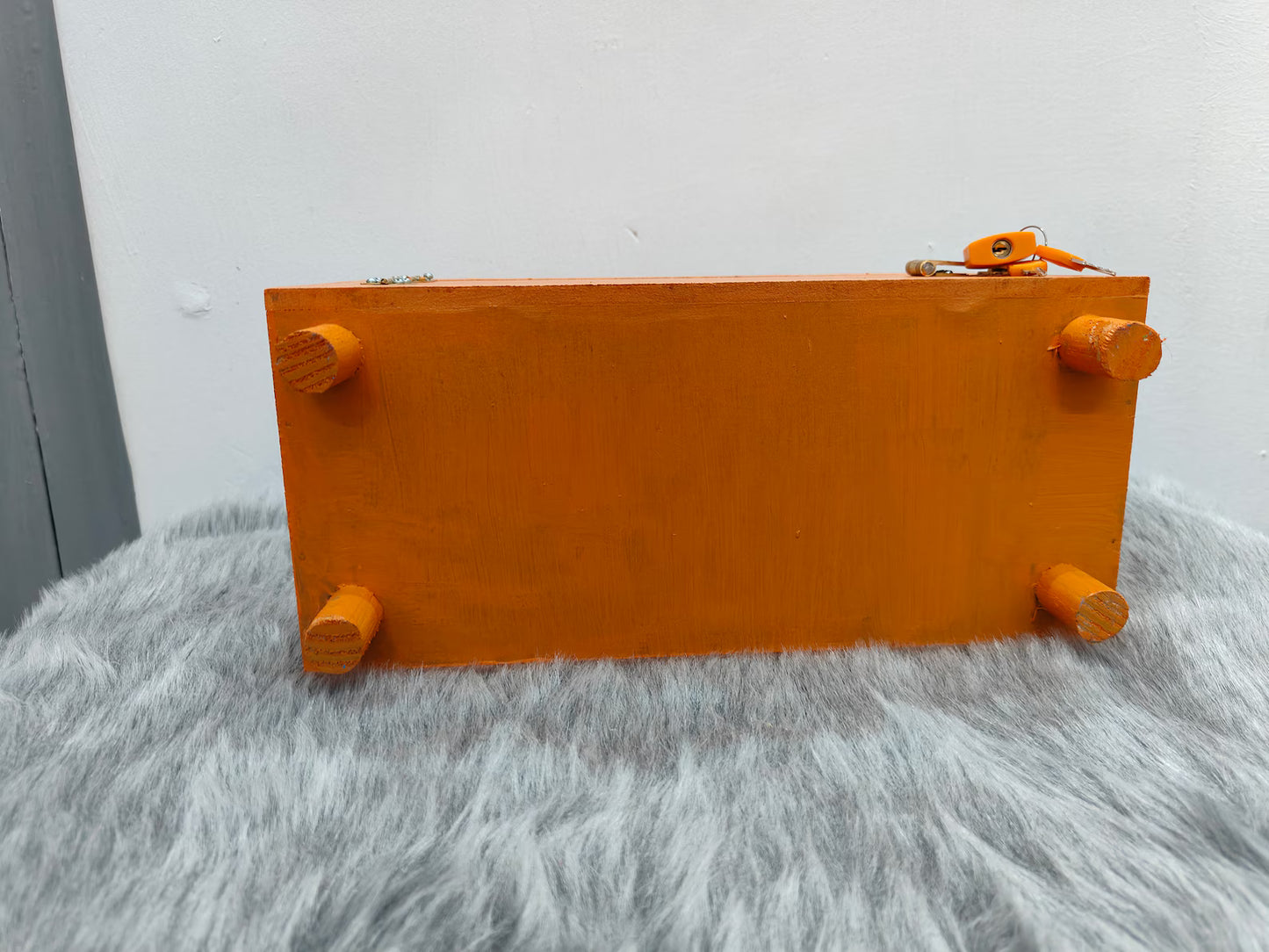 Save Spend Donate Money Box - Wooden & Acrylic Split Piggy Bank (Financial Literacy Tool)